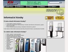 Tablet Screenshot of kiosky.icn-hardware.cz