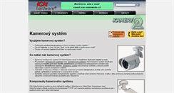 Desktop Screenshot of kamery.icn-hardware.cz