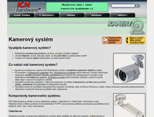 Tablet Screenshot of kamery.icn-hardware.cz