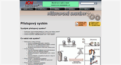 Desktop Screenshot of pristupy.icn-hardware.cz